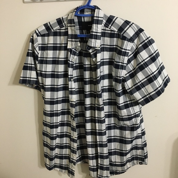 Short Sleeve Plaid Shirt - Picture 1 of 4